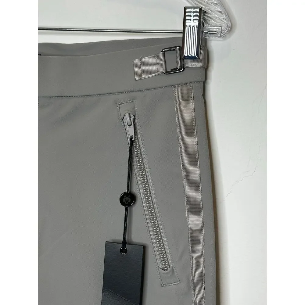 Greyson clothiers mens light Gray Rumson tailored side stripe pants size 30 NWT